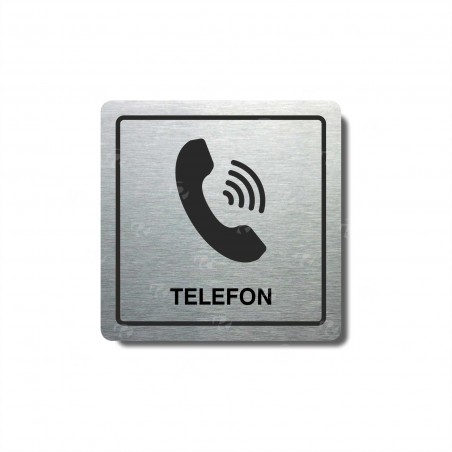 Piktogram (80x80mm) "Telefon"