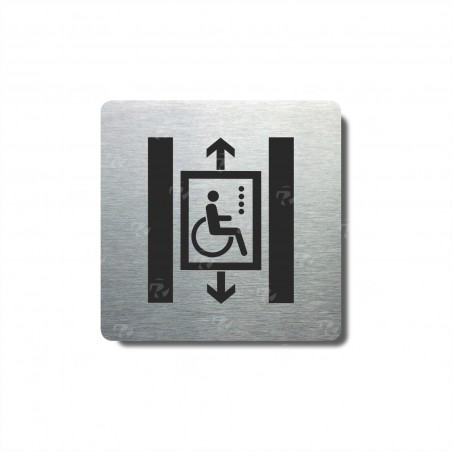 Piktogram (80x80mm) "Výtah invalidé II."