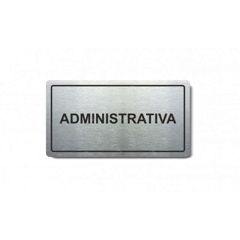 Piktogram stříbrný Administrativa