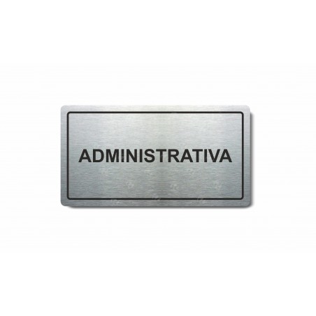Piktogram (80x150mm) "Administrativa"