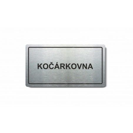 Piktogram (80x150mm) "Kočárkovna"
