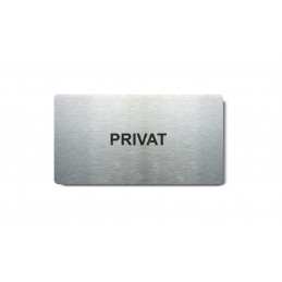 Piktogram (80x150mm) "Privat"