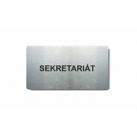 Piktogram (80x150mm) "Sekretariát"