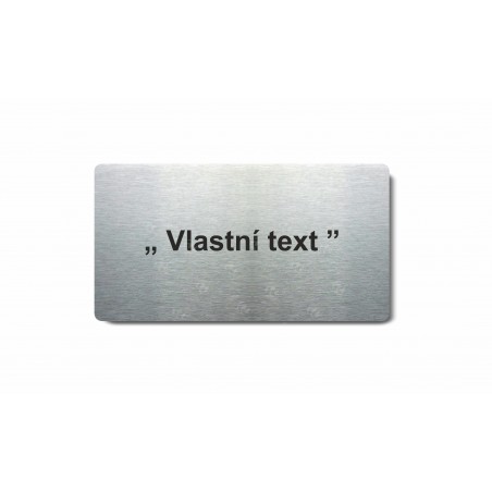 Piktogram (80x150mm) "Vlastní text"