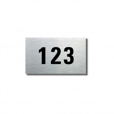 Číslo na dveře typ 10 (50x30mm)