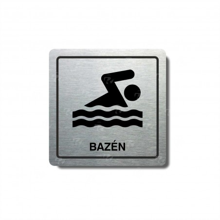 Piktogram (80x80mm) "Bazén II."