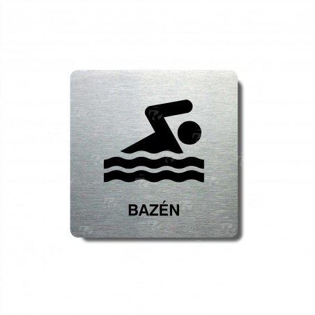 Piktogram (80x80mm) "Bazén II."
