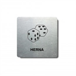 Piktogram (80x80mm) "Herna"