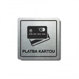 Piktogram (80x80mm) "Platba...