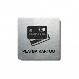 Piktogram (80x80mm) "Platba...
