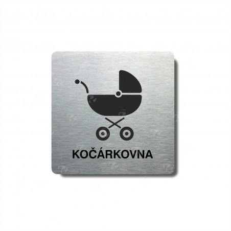 Piktogram (80x80mm) "Kočárkovna"