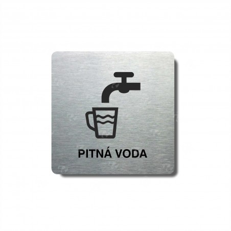 Piktogram (80x80mm) "Pitná voda"