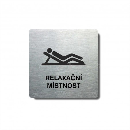 Piktogram (80x80mm) "Relaxační místnost"